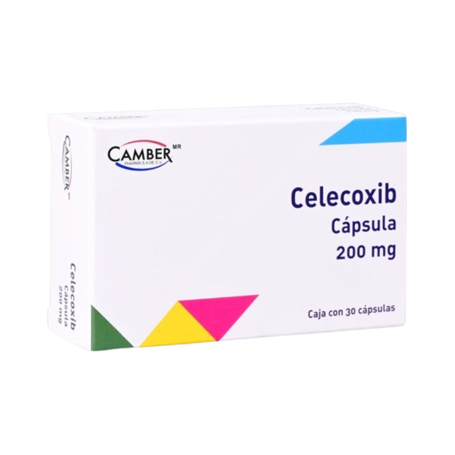 Celecoxib 200 mg Caja con 30 Cápsulas