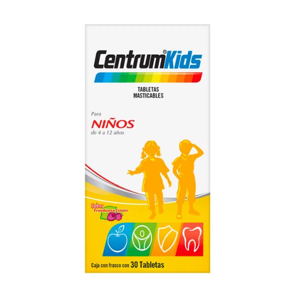 Centrum Kids Caja con 30 Tabletas Masticables