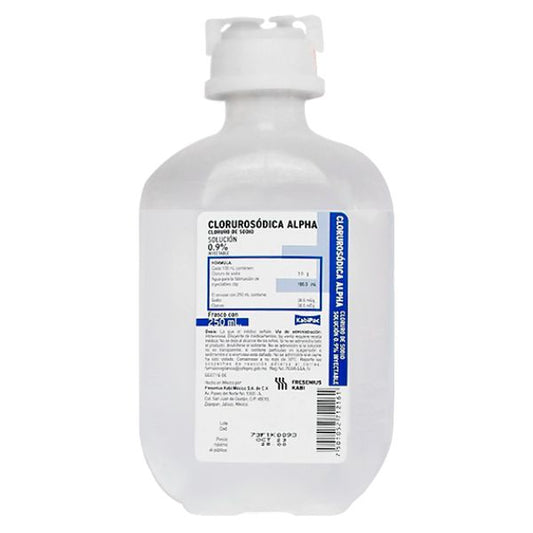 Solucion Cloruro de Sodio 0.9% 250 ml Fresenius