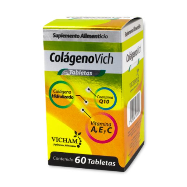 Colageno-Vich Caja con 60 Tabletas