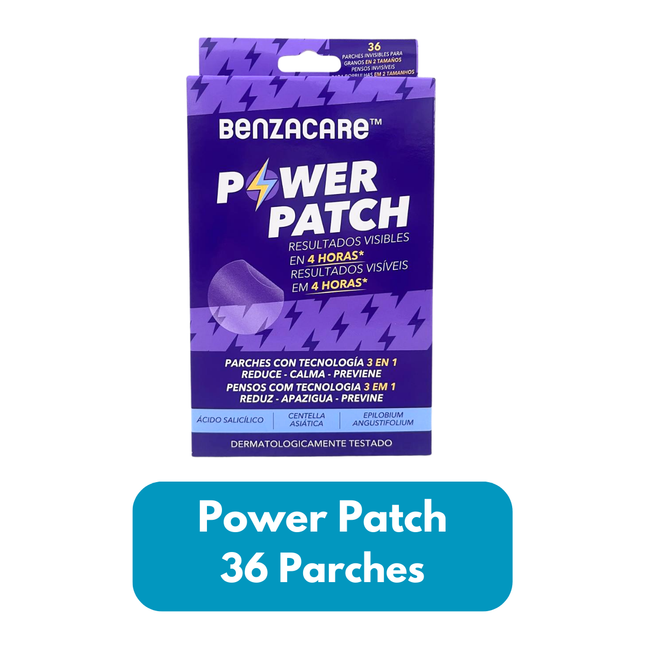 Benzacare Power Patch 36 Parches Invisibles