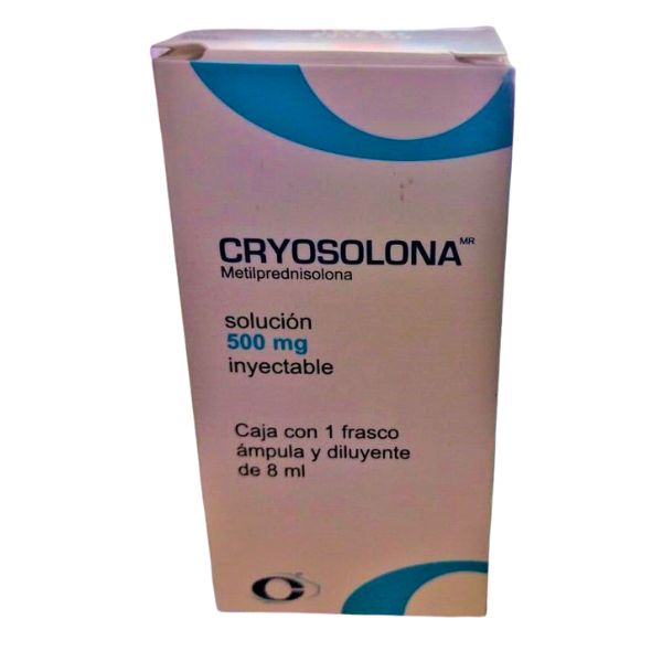 Cryosolona (Metilprednisolona) 500 mg Solución Inyectable