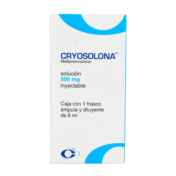 Cryosolona (Metilprednisolona) 500 mg Solución Inyectable