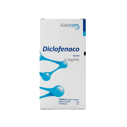 Diclofenaco 1 mg/ mL Frasco Gotero Solución Oftálmica