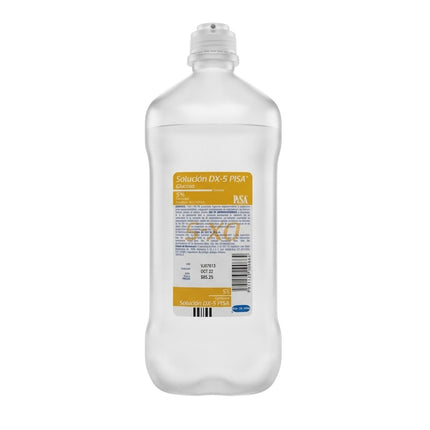 Solucion Dx-5 Pisa Glucosa 5% Frasco con 1000 mL