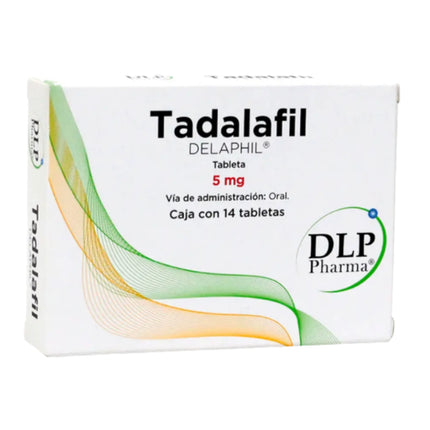 Delaphil (Tadalafil) 5 mg Caja con 14 Tabletas