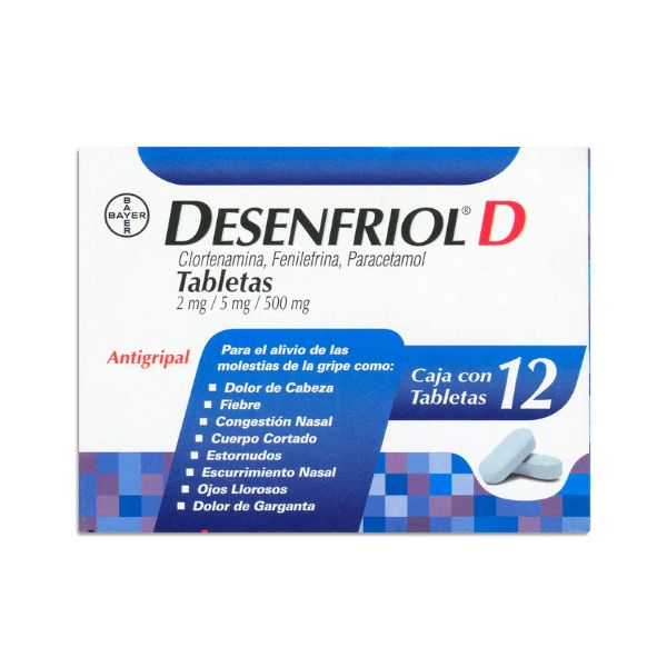 Desenfriol D Caja con 12 Cápsulas