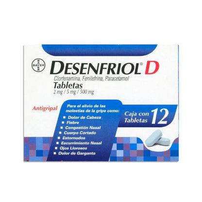 Desenfriol D Caja con 12 Cápsulas