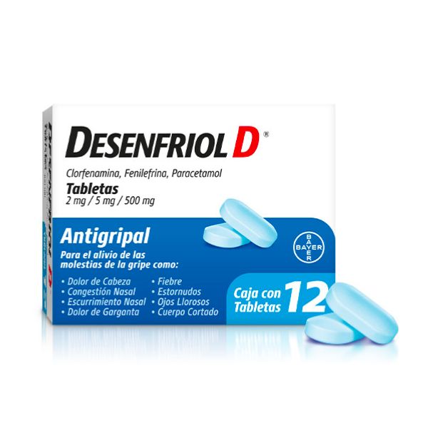 Desenfriol D Caja con 12 Cápsulas