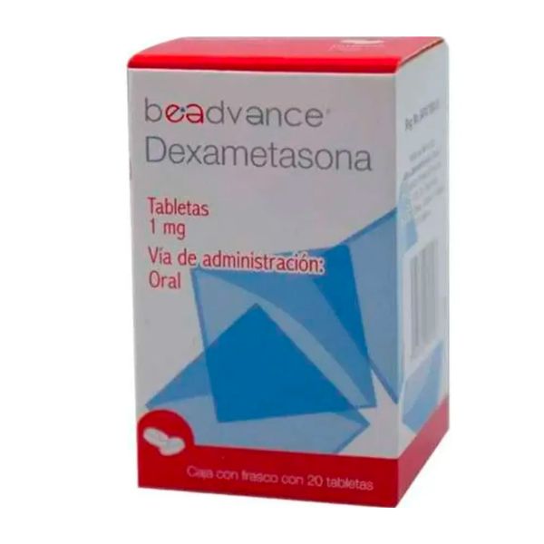 Dexametasona  1 mg/ 20 Tabletas