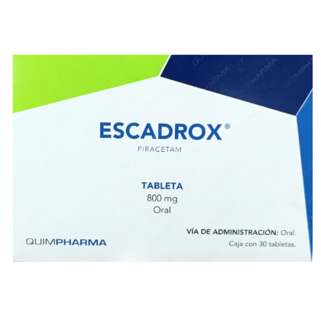 Escadrox (Piracetam) 800 mg Caja Con 30 Tabletas