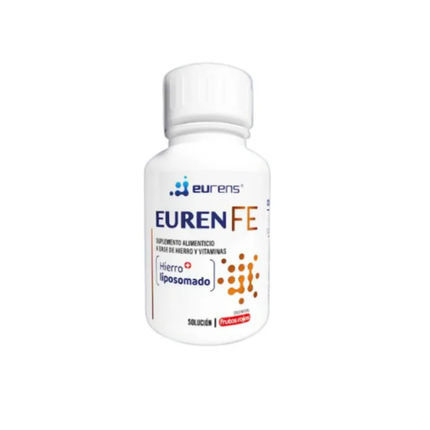 Euren FE Suplemento Alimenticio Hierro Liposomado Solución 500ml Sabor Frutos RAAM