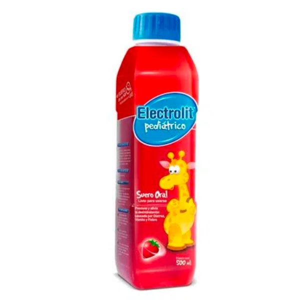 Electrolit Pediátrico Sabor Fresa 300 ml