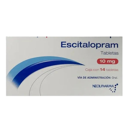 Escitalopram 10 Mg Caja con 14 Tabletas