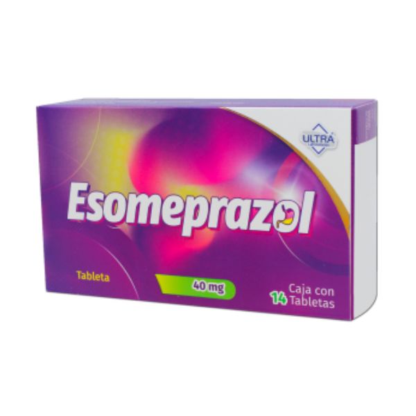 Esomeprazol 40 mg Caja con 14 Tabletas