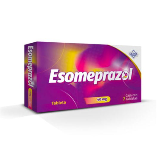 Esomeprazol 40 mg Caja con 7 Tabletas