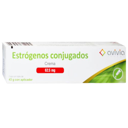 Estrogenos Conjugados Crema 62.5 mg Caja con Tubo con 43 g