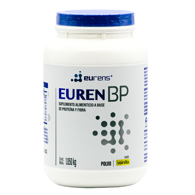 Euren BP Suplemento Alimenticio de Proteína y Fibra Sabor Vainilla 1.050 kg – RAAM Laboratorios