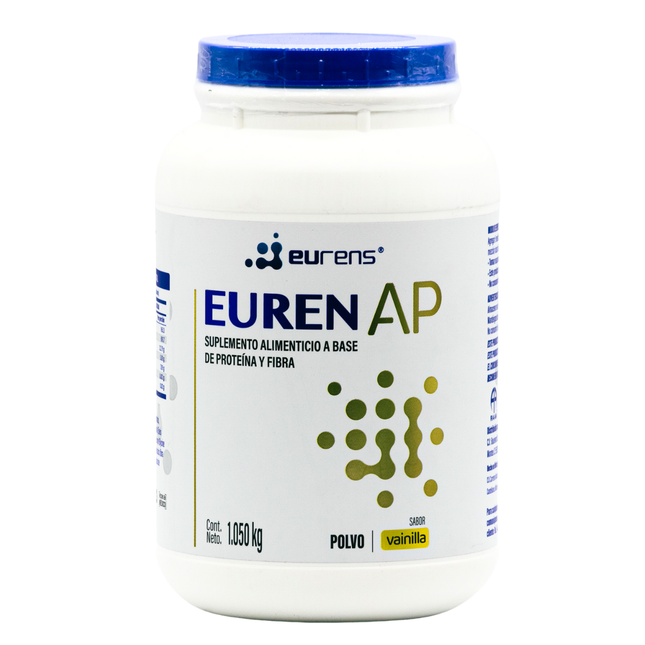 Euren AP Suplemento Alimenticio de Proteína y Fibra Sabor Vainilla 1.050 kg – RAAM Laboratorios