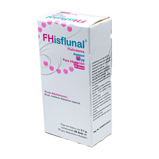 FHisflunal (Fluticasona 50 ug) Aerosol 60 Dosis