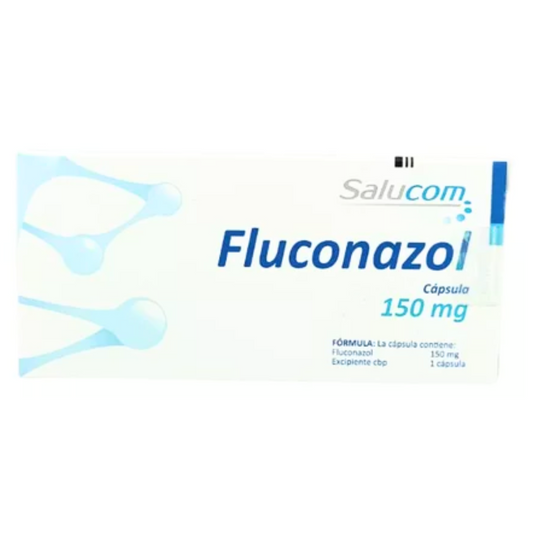 Fluconazol 150 mg caja con 1 Cápsula