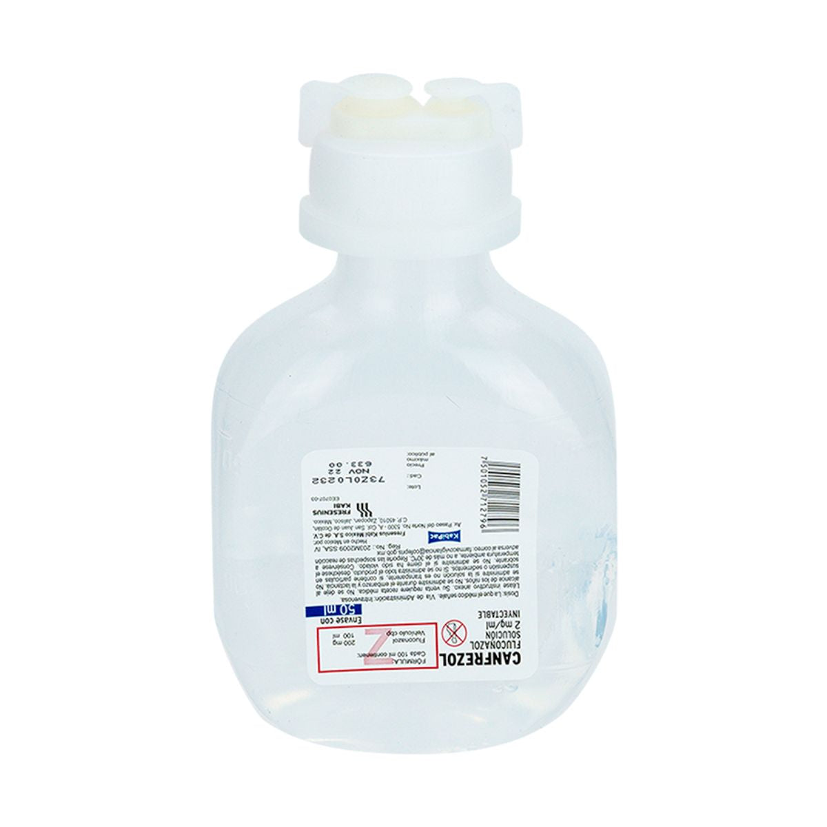 Canfrezol (Fluconazol) Solución Inyectable 2 mg/ml Frasco con 50 ml