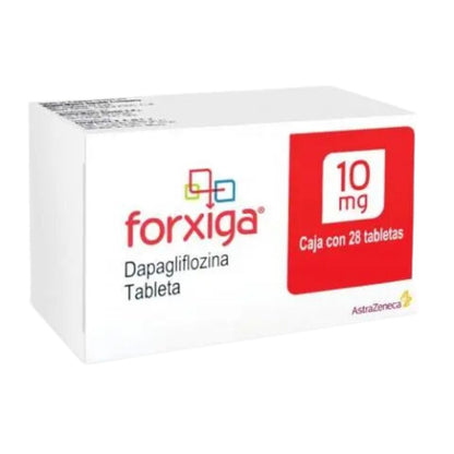 Forxiga (Dapagliflozina) Caja con 28 Tabletas