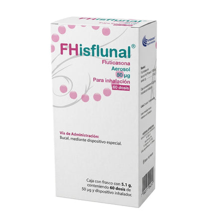 FHisflunal (Fluticasona 50 ug) Aerosol 60 Dosis