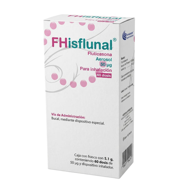 FHisflunal (Fluticasona 50 ug) Aerosol 60 Dosis