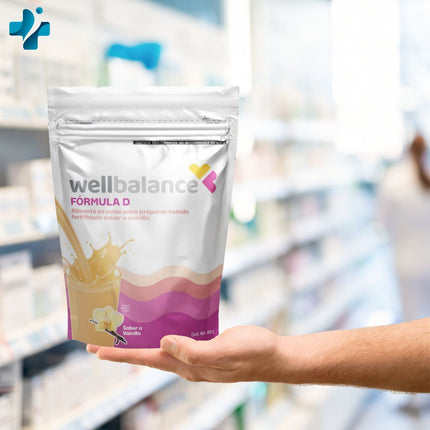 Wellbalance Formula D Sabor Vainilla 462 g