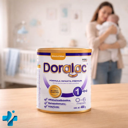 Doralac 0-6 Meses  Etapa 1 Formula Láctea 400 G Lata