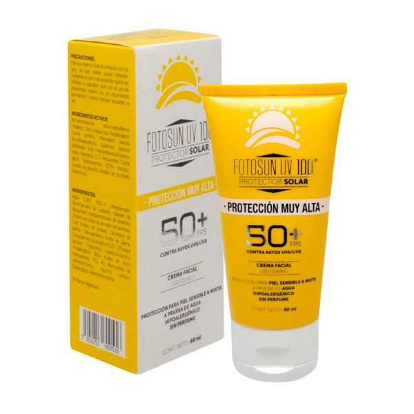 Fotosun® Uv 100 Protector Solar Uso Diario Fps50+ 60ml