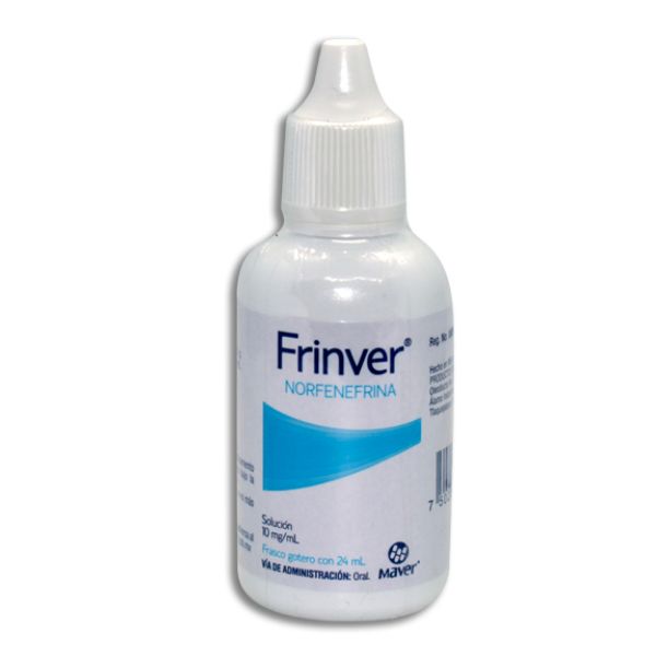 Frinver (Norfenefrina) 10mg/ml Gotas