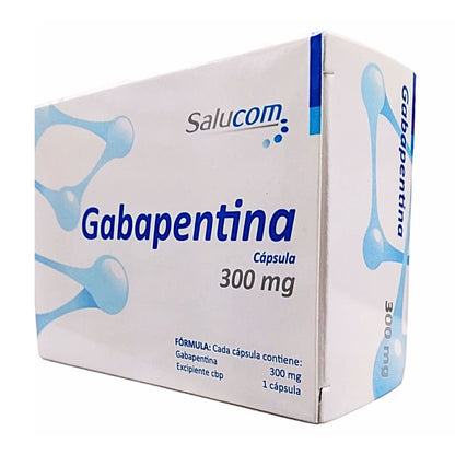 Gabapentina 300 mg Caja con 15 Cápsulas