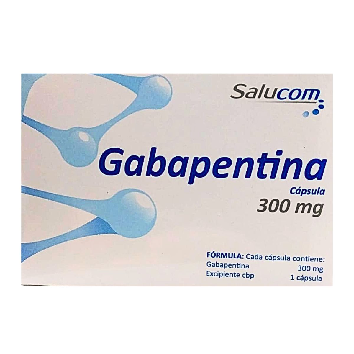 Gabapentina 300 mg Caja con 15 Cápsulas