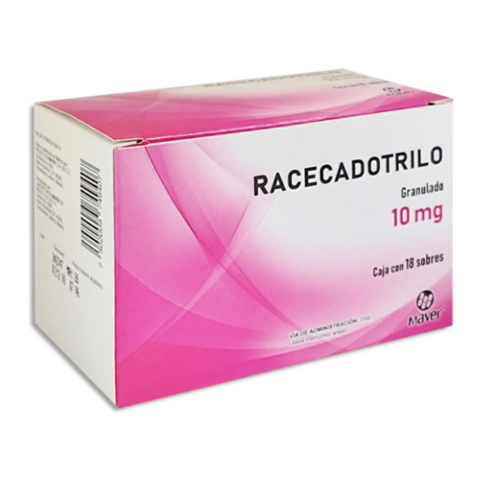 Racecadotrilo 10 mg Granulado Caja con 18 sobres | Maver Laboratorios