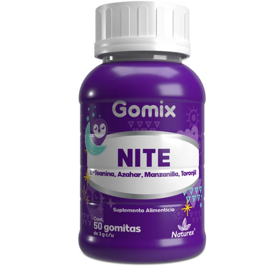 Gomix Nite (L-teanina Azahar Manzanilla Toronjil) 50 Gomitas