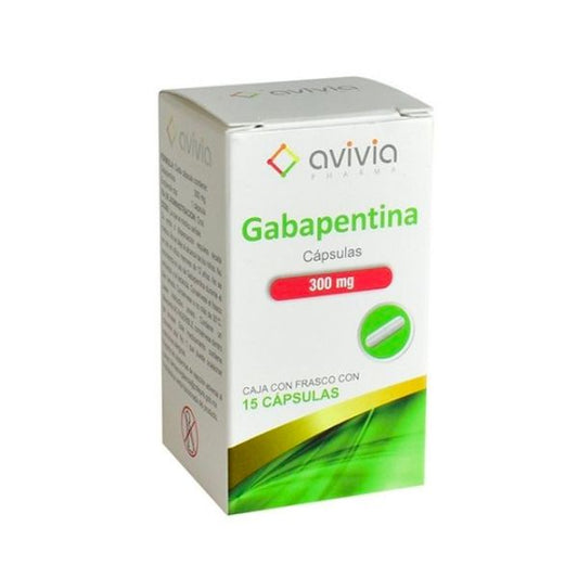 Gabapentina 300 mg Caja con 15 Cápsulas Avivia