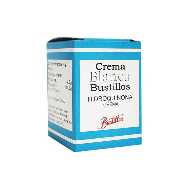 Crema Blanca Hidroquinona 40 g | Bustillos