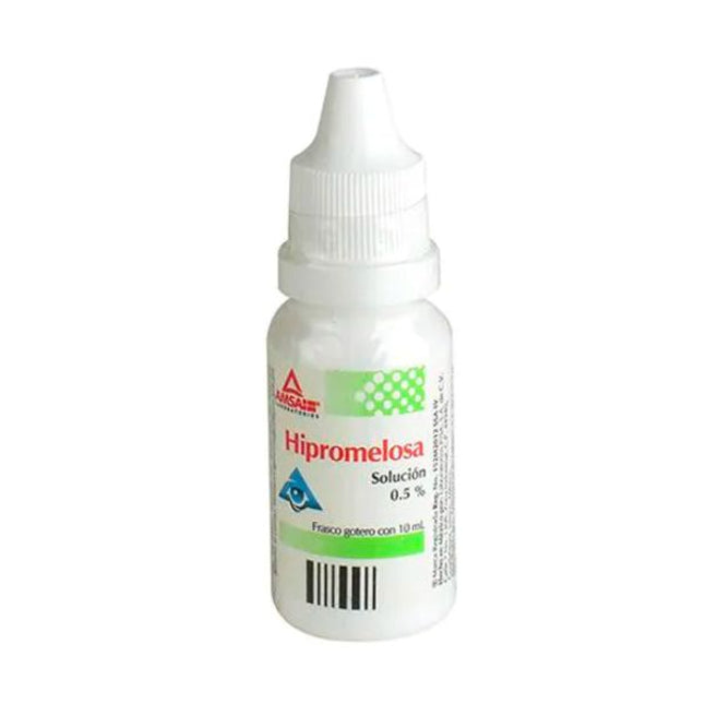 Hipromelosa 0.5% Solución Oftalmica Frasco Gotero con 10 ml