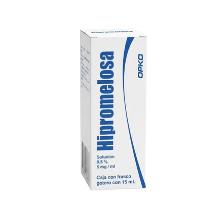 Hipromelosa 5 Mg 0.5% Solución Oftálmica Frasco Gotero 15 mL