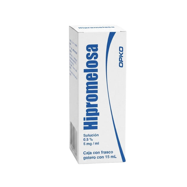 Hipromelosa 5 Mg 0.5% Solución Oftálmica Frasco Gotero 15 mL