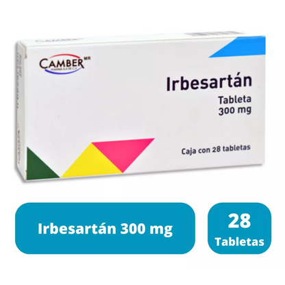 Irbesartán 300 Mg Caja 28 Tabletas – Farmacia Sanorim