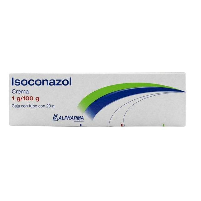 Isoconazol 1 g/ 100 g Caja con Tubo con 20 g Crema