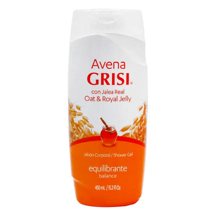 Jabón Liquido Corporal Avena Grisi 450 ml