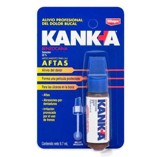 Kanka 20% (Benzocaina) Solución con Aplicador 9.7 ml