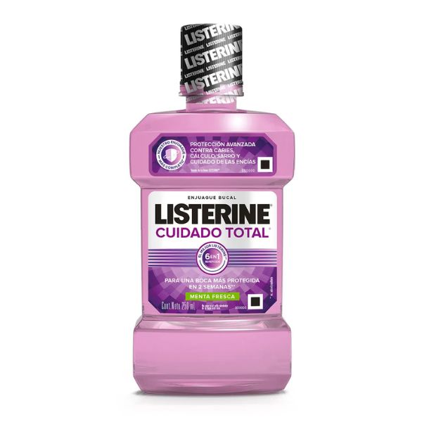 Enjuague Bucal Listerine Cuidado Total 250 ml