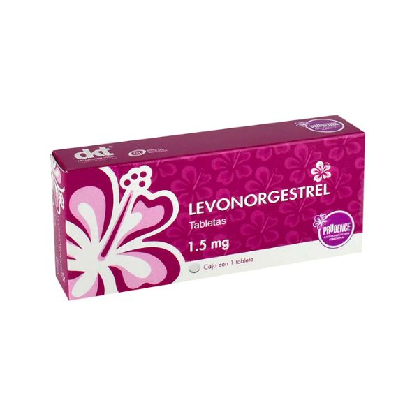 Levonorgestrel 1.5 mg Caja con 1 Tableta Prudence