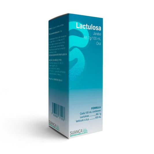 Lactulosa 66.7 g / 100 ml Caja con Frasco Con 120 ml