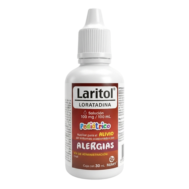 Laritol (Loratadina) Pediátrico Frasco Gotero con 30 mL